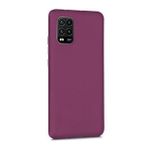 Xiaomi Mi 10 Lite Zoom Premium Silikon Kılıf Mor
