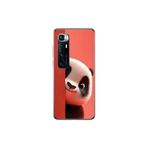 Xiaomi Mi 10 Pro Uyumlu Şeffaf Kılıf 4 Peluş Panda Tasarımlı
