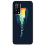 Xiaomi Mi 10 T Pro Hd Desen Baskılı City Bird Sky Arka Kapak Kılıf