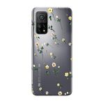Xiaomi Mi 10t Pro Çiçekli Şeffaf Telefon Kılıfı