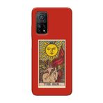 Xiaomi Mi 10T Pro The Sun Tarot Kırmızı Telefon Kılıfı