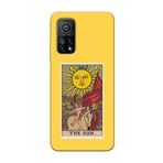 Xiaomi Mi 10T Pro The Sun Tarot Sarı Telefon Kılıfı