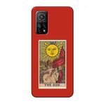Xiaomi Mi 10T The Sun Tarot Kırmızı Telefon Kılıfı