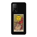 Xiaomi Mi 10T The Sun Tarot Siyah Telefon Kılıfı