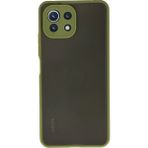 Xiaomi Mi 11 Lite Kılıf Montreal Silikon Kapak - Açık Yeşil - Renkli