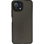 Xiaomi Mi 11 Lite Kılıf Montreal Silikon Kapak - Siyah - Renkli