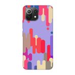 Xiaomi Mi 11 Lite Pop Art Lila Telefon Kılıfı