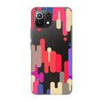 Xiaomi Mi 11 Lite Pop Art Şeffaf Telefon Kılıfı