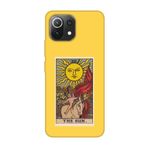 Xiaomi Mi 11 Lite The Sun Tarot Sarı Telefon Kılıfı