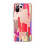 Xiaomi Mi 11 Pop Art Şeffaf Telefon Kılıfı