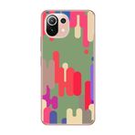 Xiaomi Mi 11 Pop Art Yeşil Telefon Kılıfı