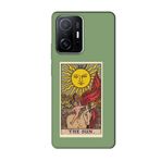 Xiaomi Mi 11T Pro The Sun Tarot Yeşil Telefon Kılıfı, cssst823590256
