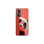 Xiaomi Mi 12 Lite Uyumlu Şeffaf Kılıf 4 Peluş Panda Tasarımlı
