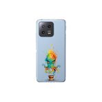 Xiaomi Mi 13 Pro ile uyumlu Splash ahtapot tasarımlı şeffaf silikon kılıf