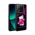 Xiaomi Mi 13t Pro Kılıf Parlayan Kabartmalı İkonik Figürlü Zore Amas Silikon Kapak