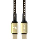 Xiaomi Mi 5x 6x 6 6 Ceramic A1 A2 A3 Şarj Kablosu Type-C 60W 3 Metre Uzun Hızlı AZN-C141C - Renksiz