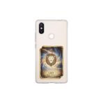 Xiaomi Mi 8 SE ile Uyumlu Burç Kartları Aslan Tasarımlı Şeffaf Silikon Kılıf