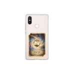 Xiaomi Mi 8 SE ile Uyumlu Burç Kartları Balık Tasarımlı Şeffaf Silikon Kılıf