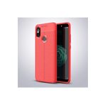 Xiaomi Mi 8 SE Kılıf Niss Deri Görünümlü Silikon Kapak + Ekran Koruma 5329