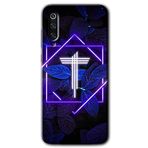 Xiaomi Mi 9 SE Dark Neon Yaprak T Harfi Baskılı Uyumlu Silikon Kılıf