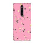 Xiaomi Mi 9t Çiçekli Pembe Telefon Kılıfı, cssst823589737