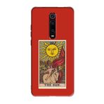 Xiaomi Mi 9T The Sun Tarot Kırmızı Telefon Kılıfı, cssst823590343