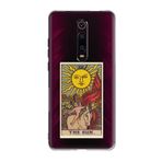 Xiaomi Mi 9T The Sun Tarot Şeffaf Telefon Kılıfı, cssst823590526