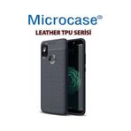 Xiaomi Mi A2 6X Leather Tpu Tempered Glass Silikon Kılıf
