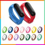 Xiaomi Mi Band 3 - Mi Band 4 Akıllı Bileklik Kyver Kordon Kayış renk-mint-yesil