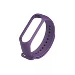 Xiaomi Mi Band 4 Icin Mor Silikon Kordon