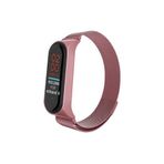 Xiaomi Mi Band 4 Metal Mıknatıslı Kordon (saat Değildir) - Rose