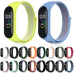 Xiaomi Mi Band 5 Mi Band 6 Mi Band 7 Loop Örgü Spor Kordon Kayış