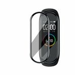Xiaomi Mi Band 6 İle Uyumlu 5D Tam Kaplayan Kırılmaz Nano Ekran Koruyucu