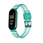 Xiaomi Mi Band 6 Krd-27 Şeffaf Renkli Transparan Silikon Kordon