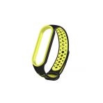 Xiaomi Mi Band 6 Uyumlu Silikon Kordon Kayış Tasarım (Krd-02)
