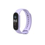 Xiaomi Mi Band 6 Uyumlu Silikon Kordon Soft Ve Pürüzsüz Yüzeyli Kordon (Klasik)