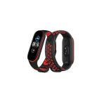 Xiaomi Mi Band 7 Uyumlu Silikon Delikli Spor Kordon Azn-Delikli