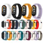 Xiaomi Mi Band 8 9 10 Uyumlu Akıllı Bileklik Silikon Kordon Kayış