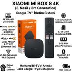 Xiaomi Mi Box S 4K Android 2 GB Ram 32 GB Depolama 3. Nesil Tv Box - 32 GB DEPOLAMA 2 GB RAM