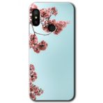 Xiaomi Mi Max 3 Japon Çiçeği Baskılı Uyumlu Silikon Kılıf