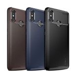Xiaomi Mi Max 3 Negro Karbon Silikon Kılıf