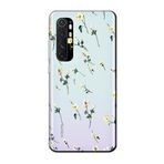 Xiaomi Mi Note 10 Lite Çiçekli Şeffaf Telefon Kılıfı