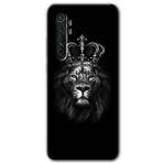 Xiaomi Mi Note 10 Lite King Lion Baskılı Uyumlu Silikon Kılıf