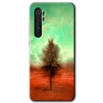 Xiaomi Mi Note 10 Lite Outlines Paint Baskılı Uyumlu Silikon Kılıf