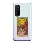 Xiaomi Mi Note 10 Lite The Sun Tarot Şeffaf Telefon Kılıfı