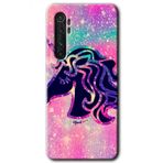 Xiaomi Mi Note 10 Lite Unicorn Kristal Baskılı Uyumlu Silikon Kılıf