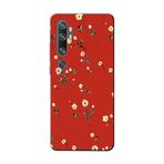 Xiaomi Mi Note 10 Pro Çiçekli Kırmızı Telefon Kılıfı, cssst823590714