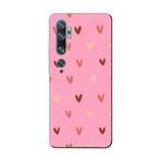 Xiaomi Mi Note 10 Pro Kalp Desen Pembe Telefon Kılıfı, cssst823590466