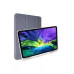 Xiaomi Mi Pad 5 / 5 Pro Uyumlu Kılıf Kalem Bölmeli Standlı Trifolding Tablet Kılıfı Lila