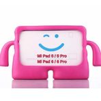 Xiaomi Mi Pad 6/6 Pro / 5/5 Pro Redmi Pad SE 11inç ile uyumlu Kılıf Çocuklara Özel Silikon Case Pembe Koyu